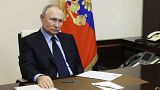 Az orosz elnök a kormány videókonferenciáján