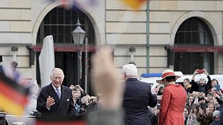 Rei Carlos III em visita à Alemanha