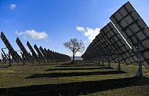 Ηλιακά πάνελ στην βόρεια Ισπανία