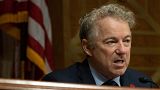 Sen. Rand Paul, R-Ky., during a Senate Homeland Security and Governmental Affairs Committee hearing in Washington, February 28, 2023.
