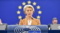 Ursula von der Leyen spoke of a China that is becoming "more repressive at home and more assertive abroad."