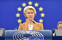 Ursula von der Leyen spoke of a China that is becoming "more repressive at home and more assertive abroad."