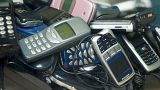 Old mobile phones 