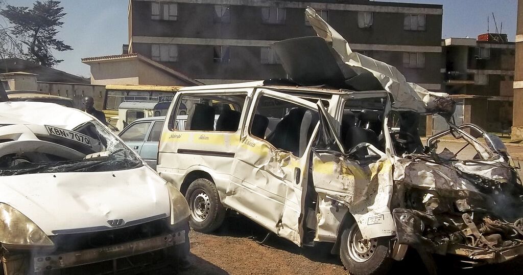 University bus crashes in Kenya, killing 14 people