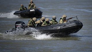 Las maniobras de la OTAN en el delta del Danubio que desemboca en el mar Negro