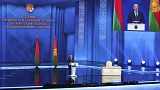Ο πρόεδρος της Λευκορωσίας Αλεξάντερ Λουκασένκο στην ετήσια ομιλία του προς το Έθνος