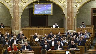 Szavazás a magyar parlamentben