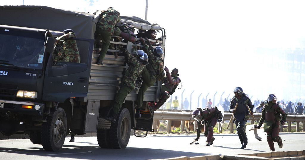 Police Officer dead In Kenya protests