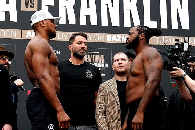 Boxing: Joshua at heaviest career fighting weight against Franklin