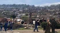 Der Sturm hinterließ immense Schäden in Arkansas und Illinois