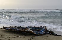 لاشه قایق غرق شده مهاجران در سواحل ایتالیا