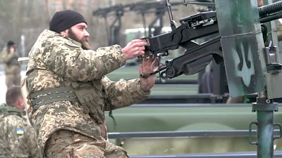Das ukrainisches Militär hat seine neue Anti-Drohnen-Einheit vorgestellt