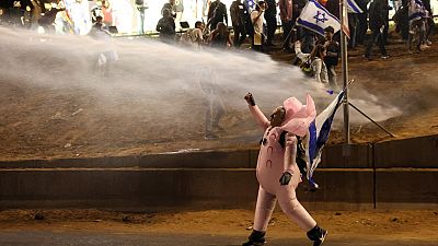 Manifestation à Tel Aviv