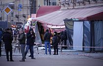 Αγία Πετρούπολη: Η καφετέρια όπου σημειώθηκε η φονική έκρηξη