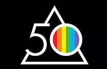 Il nuovo logo del 50° anniversario dell'album "Il lato oscuro della luna"