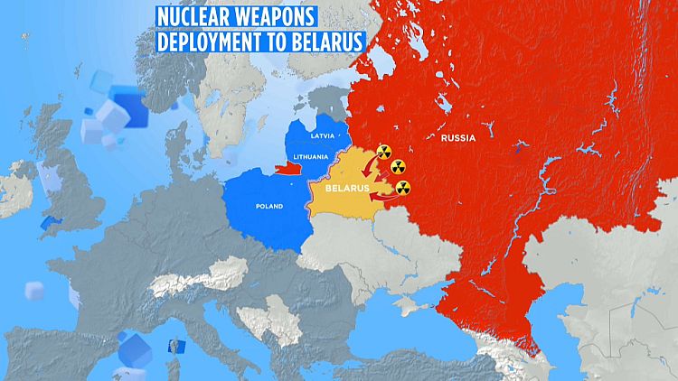 Deployment Of Nuclear Weapons In Belarus: Putin's Veiled Threat To ...