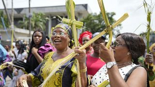 Nigeria: Christian faithful in Lagos hold Palm Sunday procession