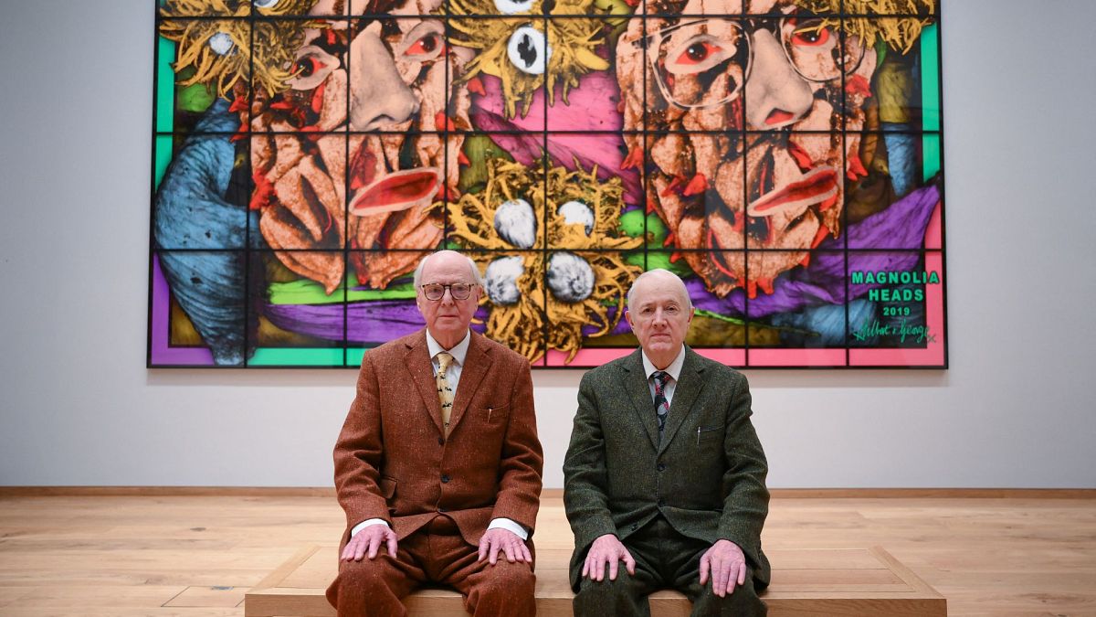 Art for all': Eccentric art duo Gilbert & George launch new