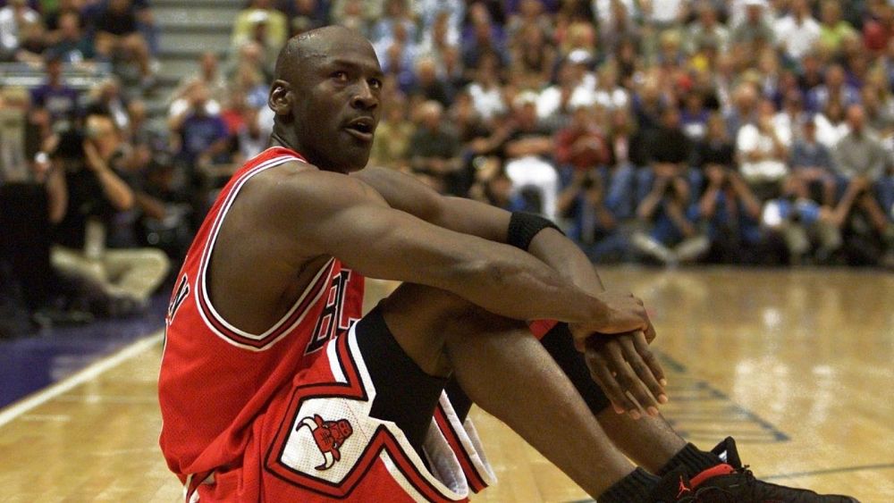 Chicago Bulls Basketball Jersey, worn by Michael Jordan