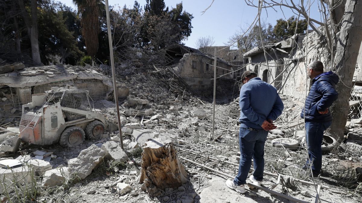 Februárban is terroristák állásait bombázta Izrael Damaszkusznál
