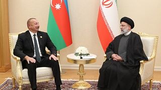 دیدار روسای جمهور ایران و جمهوری آذربایجان