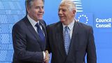 Anthony Blinken and Josep Borrell met this Tuesday in Brussels.