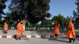 موظفات في البلدية الأفغانية بدعم وتمويل الأمم المتحدة