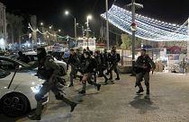 حمله پلیس اسرائیل به مسجد الاقصی
