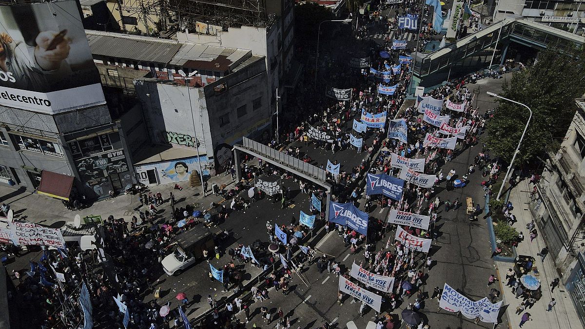Διαδηλώσεις στην Αργεντινή