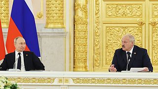 Александр Лукашенко и Владимир Путин, 06.04.2023