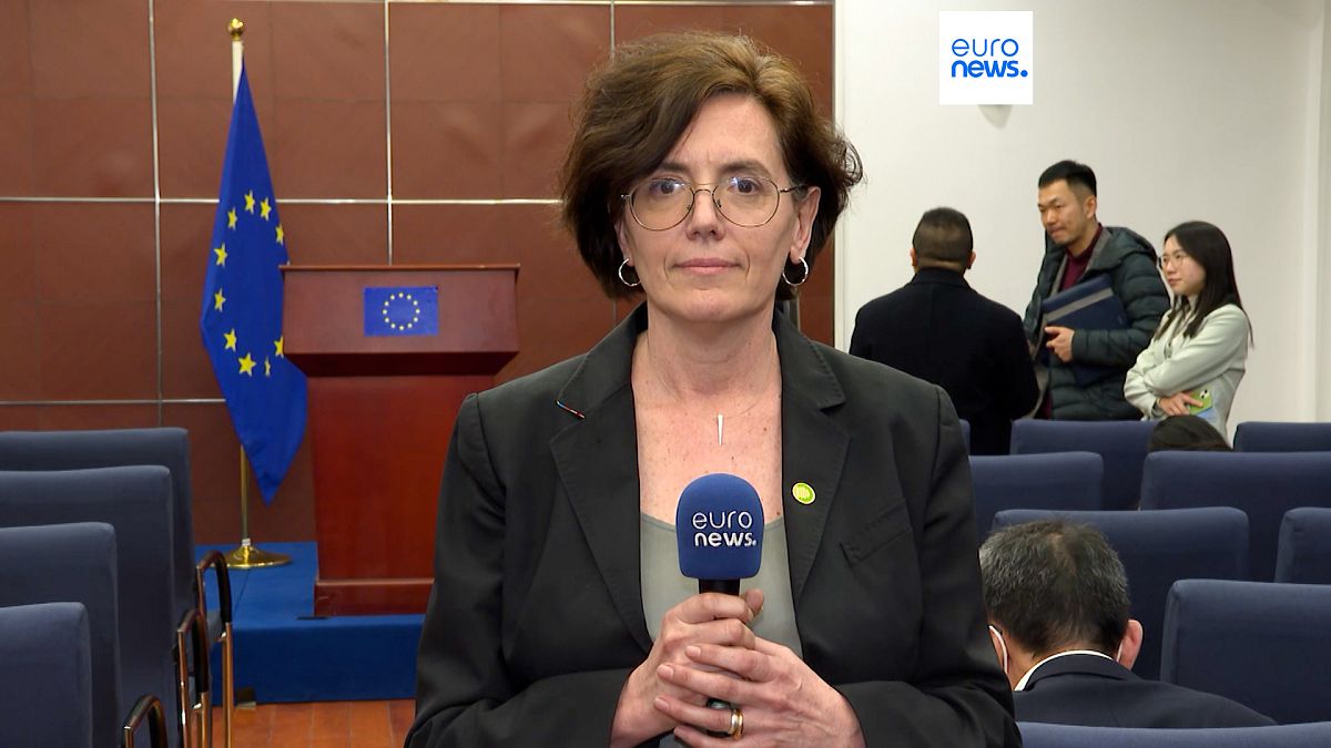 La periodista de Euronews Ana Lázaro