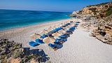 Dhërmi is one of Albania’s longest beaches.   - 