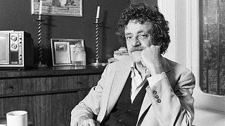 Author Kurt Vonnegut Jr. in New York City in 1979.