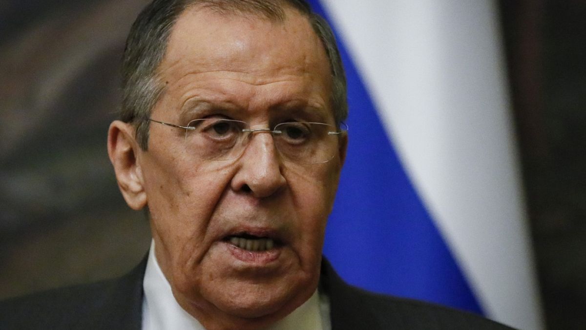 FILE: Russian Foreign Minister Sergey Lavrov in Moscow, Russia, March 29, 2023
