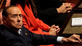 Silvio Berlusconi az olasz szenátusban 2022-ben