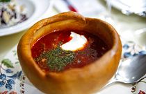 La tradicional sopa ucraniana, el Borsch