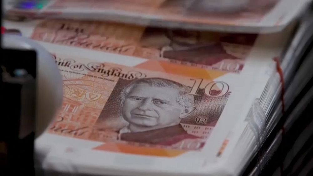 The UK starts production of new King Charles banknotes