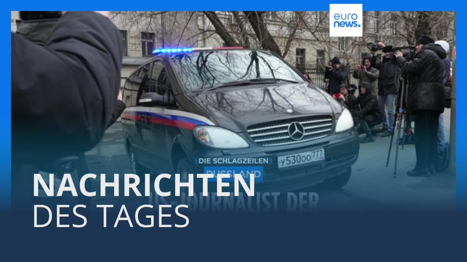 Nachrichten des Tages | 8. April - Morgenausgabe