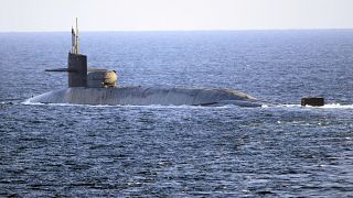 ABD Donanması'na ait güdümlü füze denizaltısı