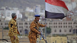مقاتلان تابعان للحوثيين في اليمن / أرشيف