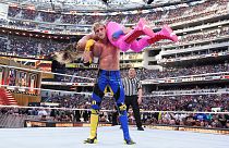 Social media star Logan Paul faces Seth Rollins during WrestleMania 39 on 1 April, 2023