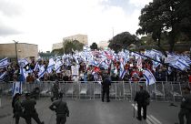 Manifestaciones contra la reforma judicial en Israel