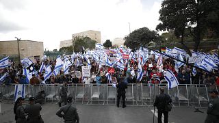 Manifestaciones contra la reforma judicial en Israel