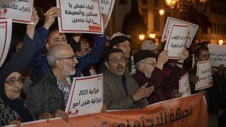 Des Marocains manifestent contre la cherté de la vie