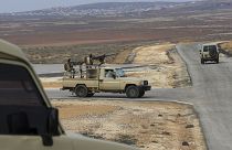 قوات أردنية على الحدود مع سوريا - أرشيف