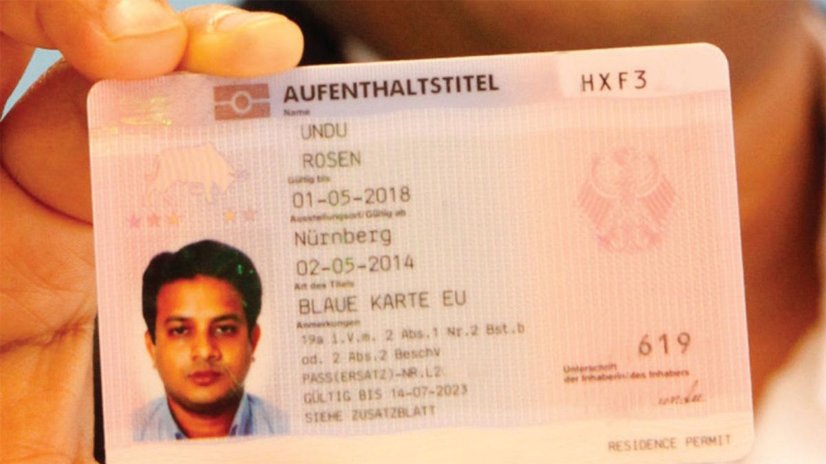 کارت آبی آلمان برای مهاجران