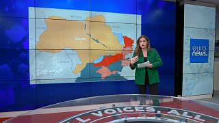 Sasha Vakulina presenta la mappa quotidiana della guerra in Ucraina