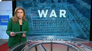 Euronews correspondent Sasha Vakulina reporting on the latest situation in Ukraine. 