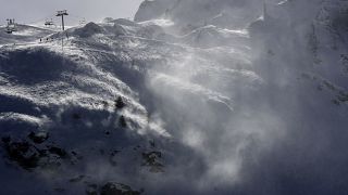  انهيار ثلجي وقع في جبال الألب الفرنسية