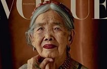 عکس زن ۱۰۶ ساله فیلیپینی بر روی جلد مجله «ووگ»
